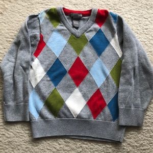 H & M argyle sweater